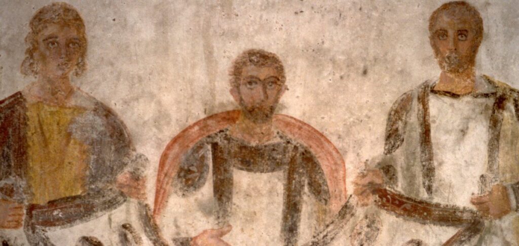 I motivi decorativi del vestiario dei defunti nella pittura catacombale e i rapporti con la produzione tessile coeva – Prof. Matteo Braconi