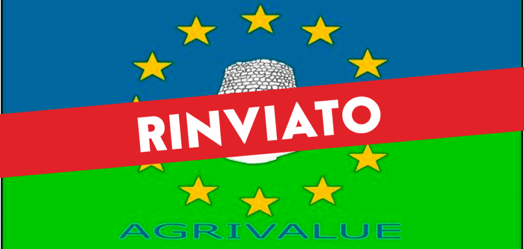 AGRIVALUE: rinvio