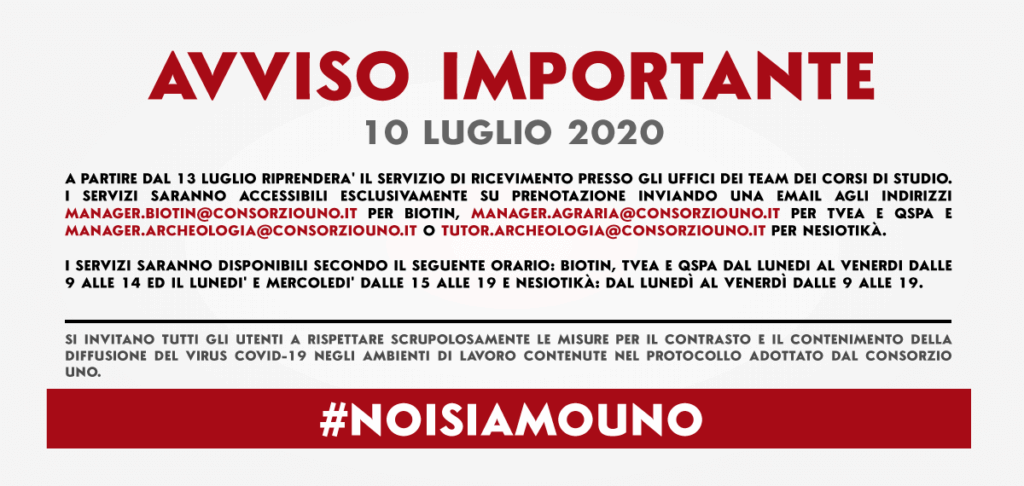 Coronavirus – Aggiornamento del 10 luglio