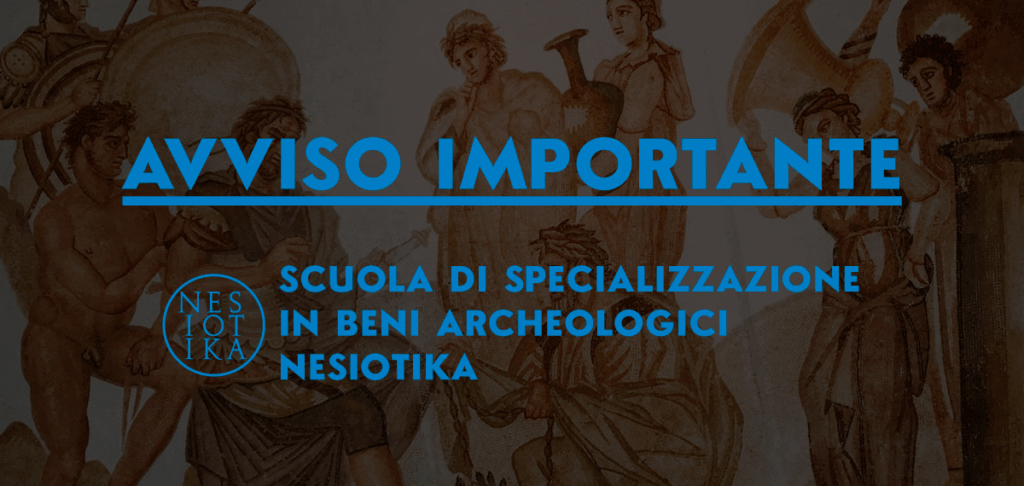 Nesiotikà: proroga termini presentazione domande ammissione al concorso per l’A.A. 2020/2021