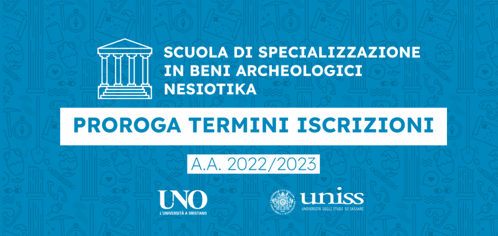 Nesiotikà: prorogati i termini per la presentazione delle domande per la Scuola di Specializzazione in Beni Archeologici