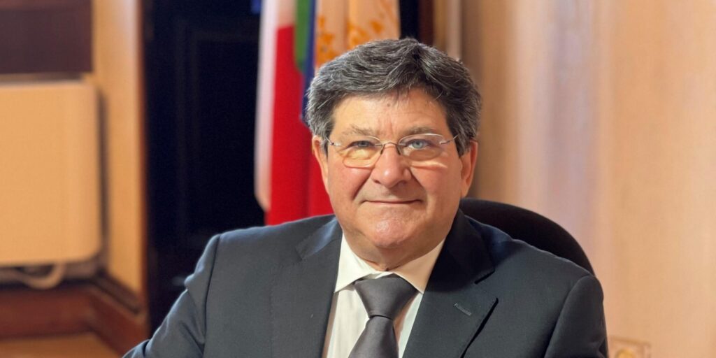 Il Magnifico Rettore dell’Università degli Studi di Cagliari Francesco Mola in visita a Oristano