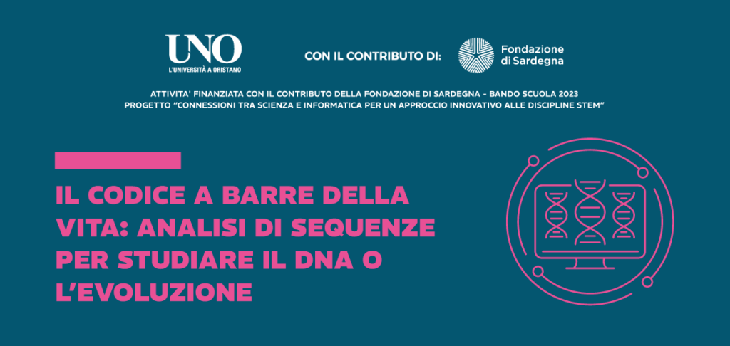 Il codice a barre della vita: laboratorio conclusivo del progetto sulla bioinformatica il 20 maggio al Chiostro del Carmine