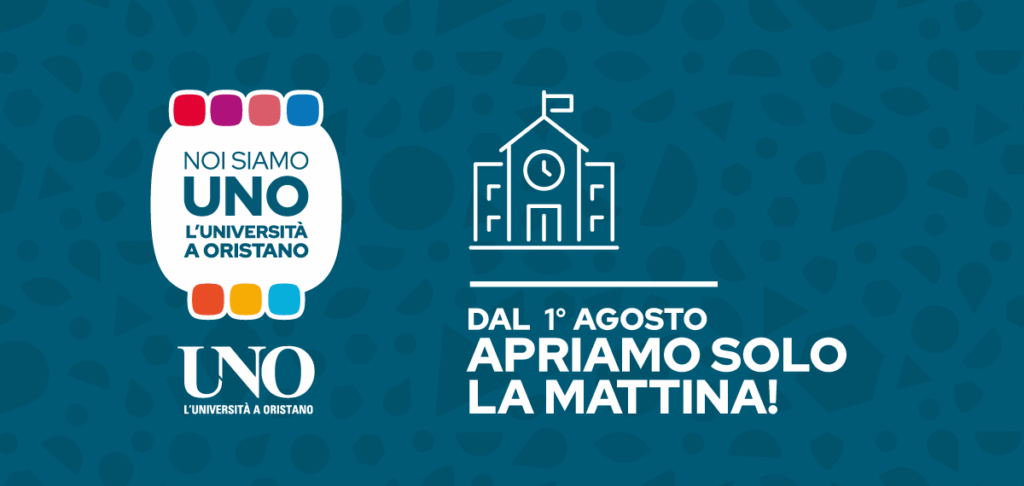 Orari di apertura e chiusura del mese di agosto